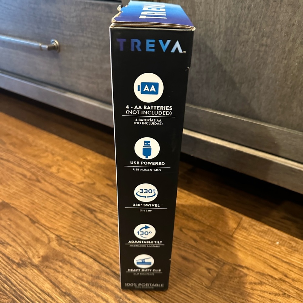 NIB Treva 5" Clip Fan - Picture 4 of 5